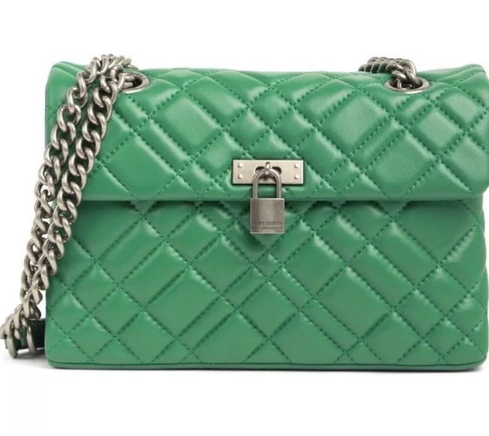 Kurt Geiger The Brixton Bag in Kelly Green